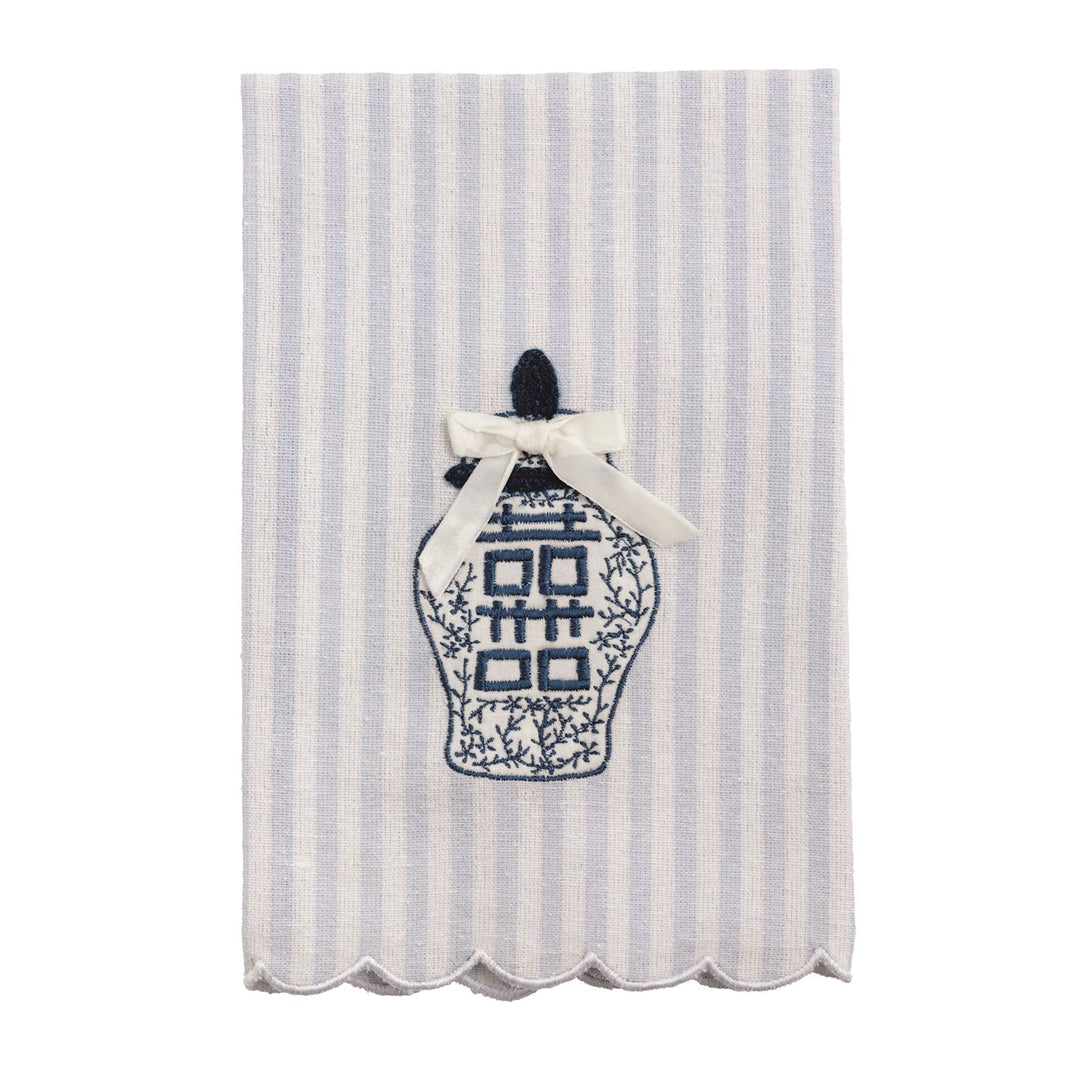 Mud Pie Topiary Tea Towel