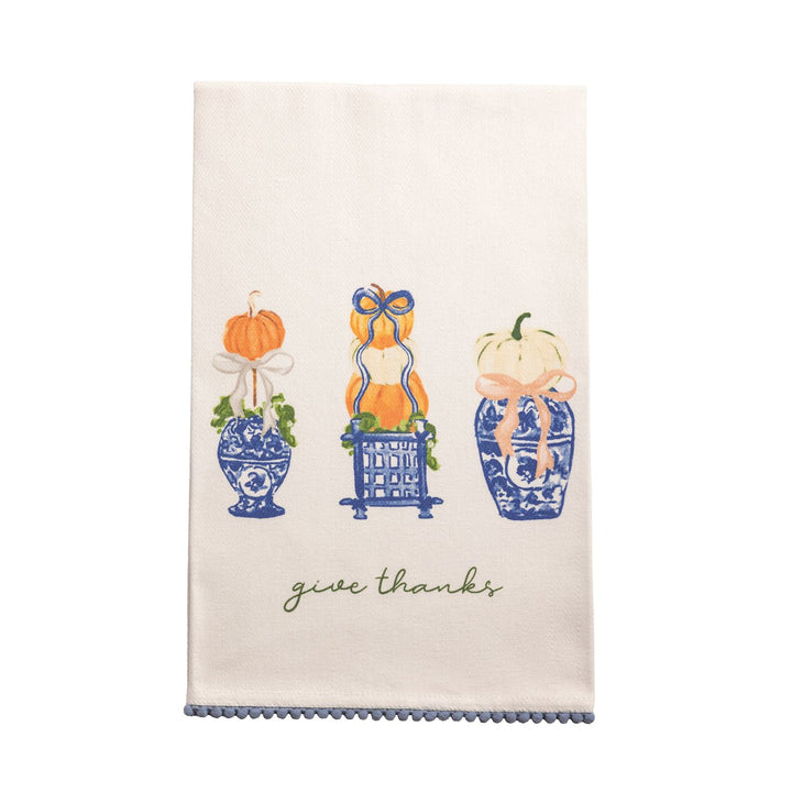 Mud Pie Fall Topiary Towel