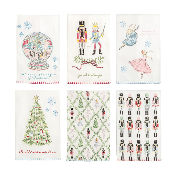 Mud Pie Nutcracker Towel