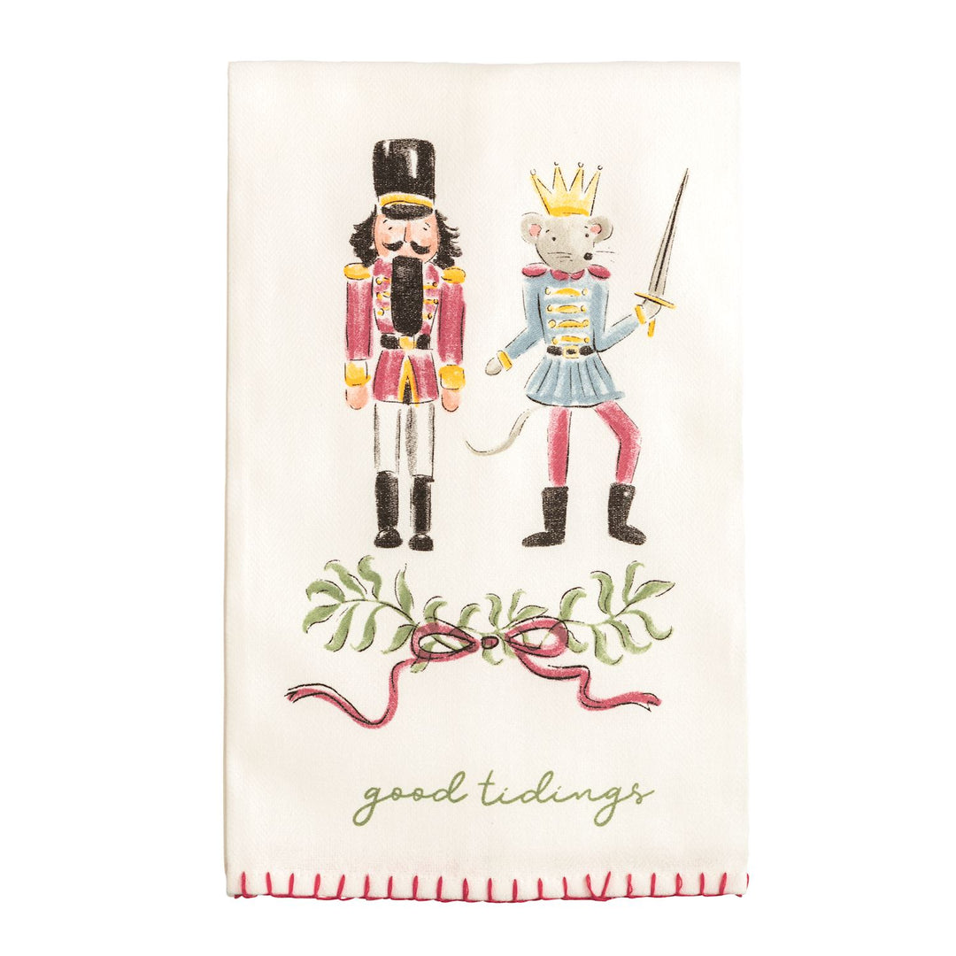 Mud Pie Nutcracker Towel