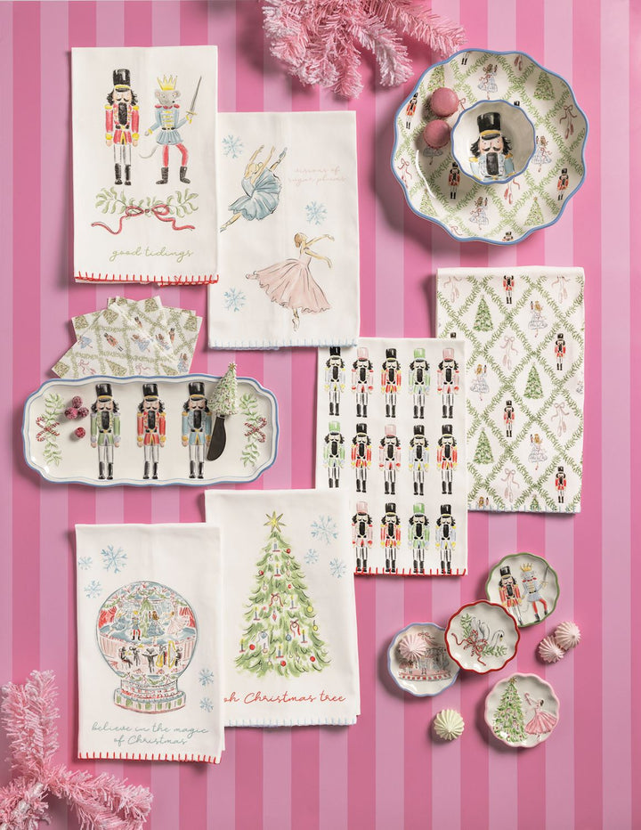 Mud Pie Nutcracker Towel