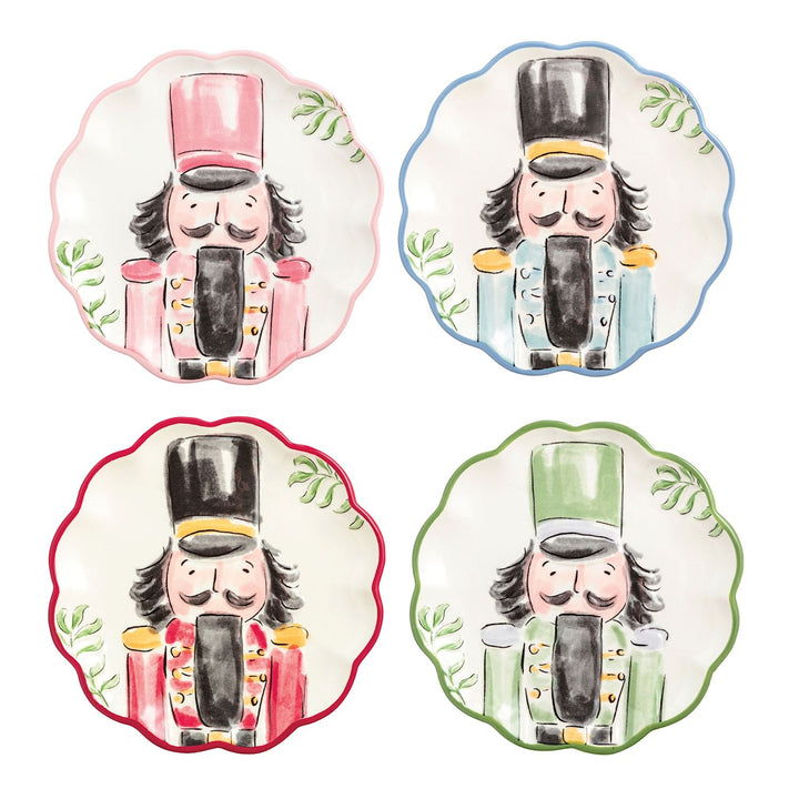 Mud Pie Nutcracker Dessert Plate