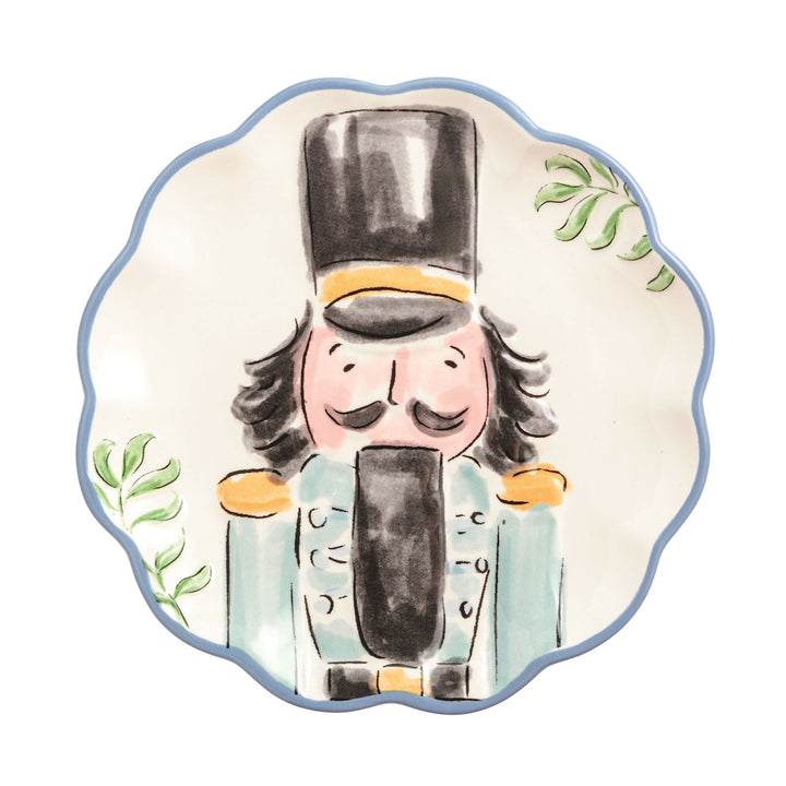 Mud Pie Nutcracker Dessert Plate