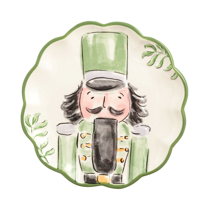 Mud Pie Nutcracker Dessert Plate