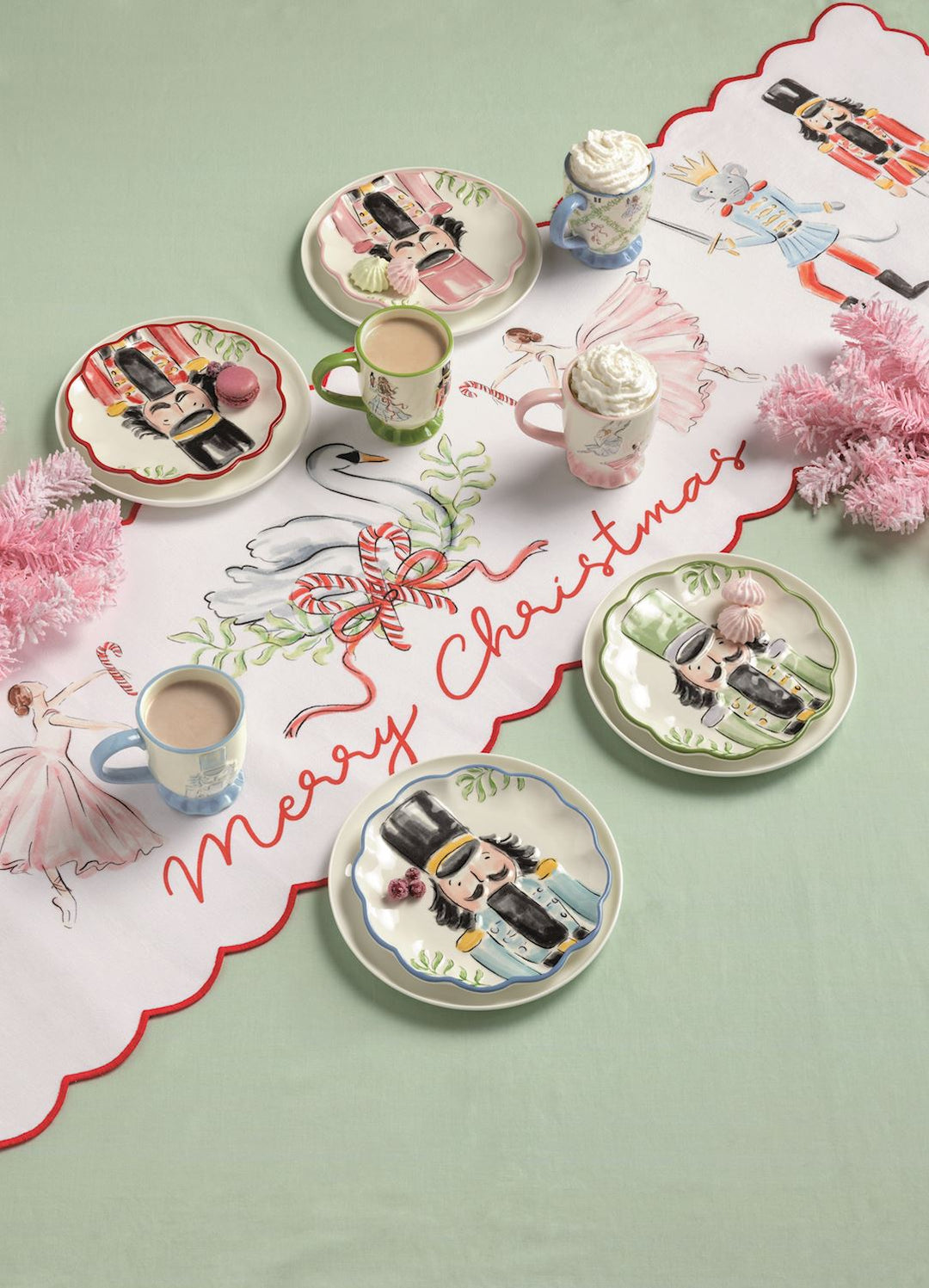 Mud Pie Nutcracker Dessert Plate
