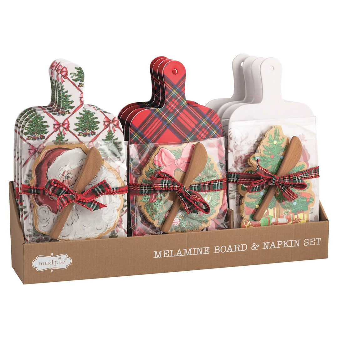 Mud Pie Classic Christmas Melamine Board