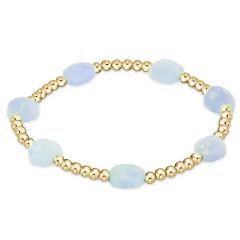 enewton Admire Gold 3mm Bead Bracelet Gemstone