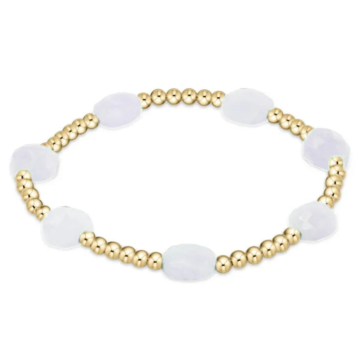 enewton Admire Gold 3mm Bead Bracelet Gemstone