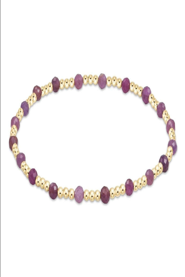 enewton Gemstone Gold Sincerity 3mm Bracelet
