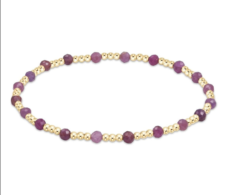 enewton Gemstone Gold Sincerity 3mm Bracelet
