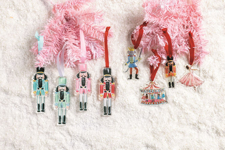 Mud Pie Acrylic Nutcracker Ornament