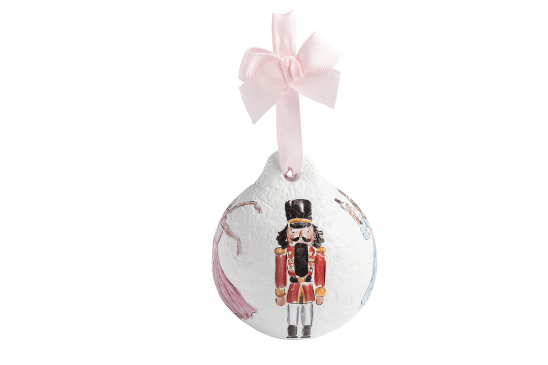 Mud Pie Nutcracker Papier-Mâché Ornaments