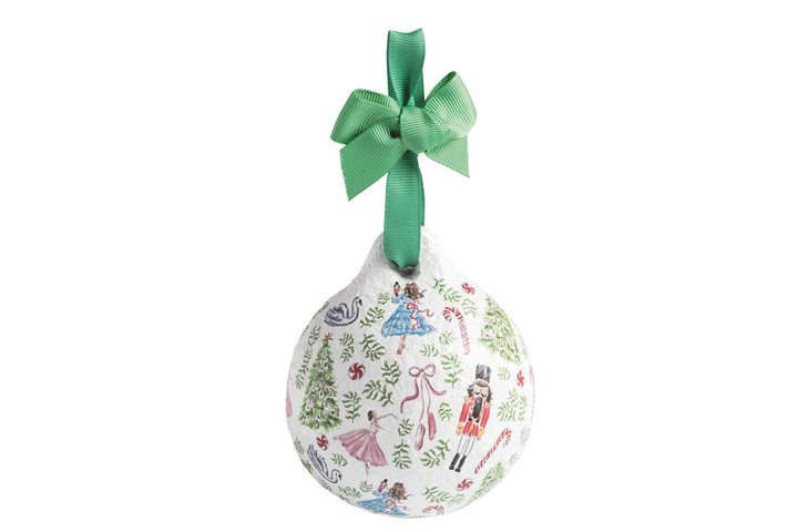 Mud Pie Nutcracker Papier-Mâché Ornaments