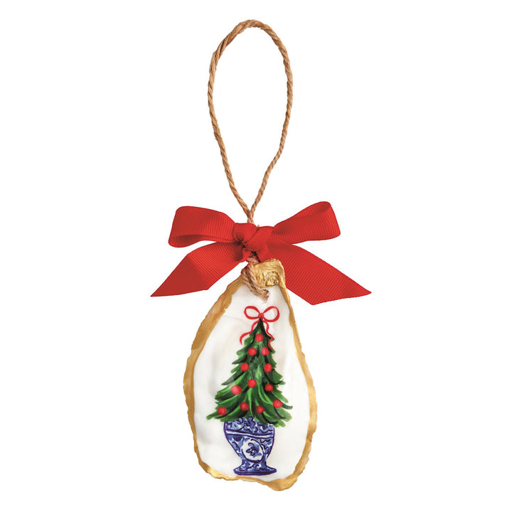 Mud Pie Paint Oyster Ornament