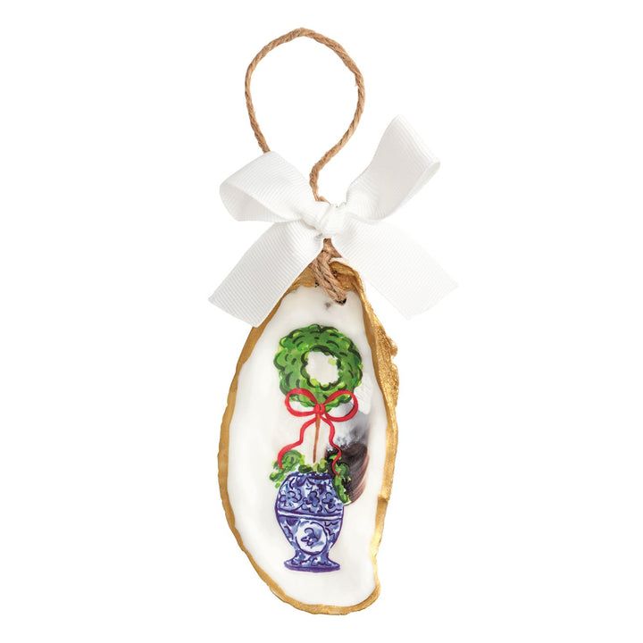 Mud Pie Paint Oyster Ornament