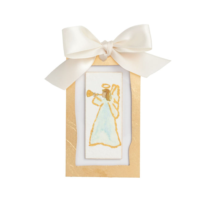 Mud Pie Gold Painted Acrylic Ornaments