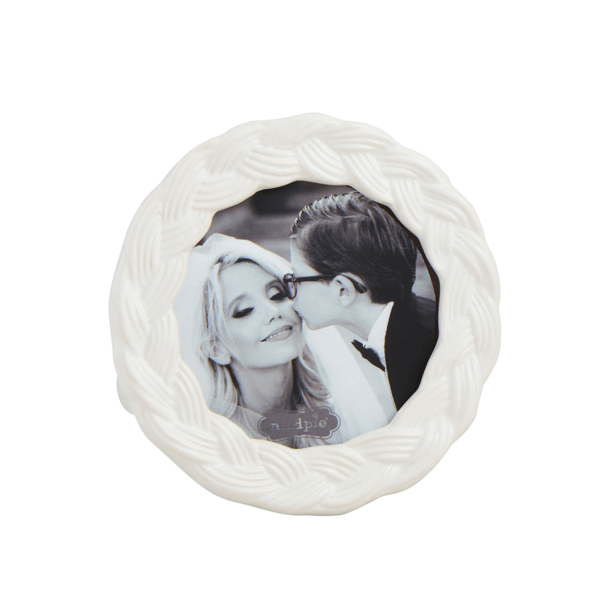 Mud Pie Woven Ceramic Frame