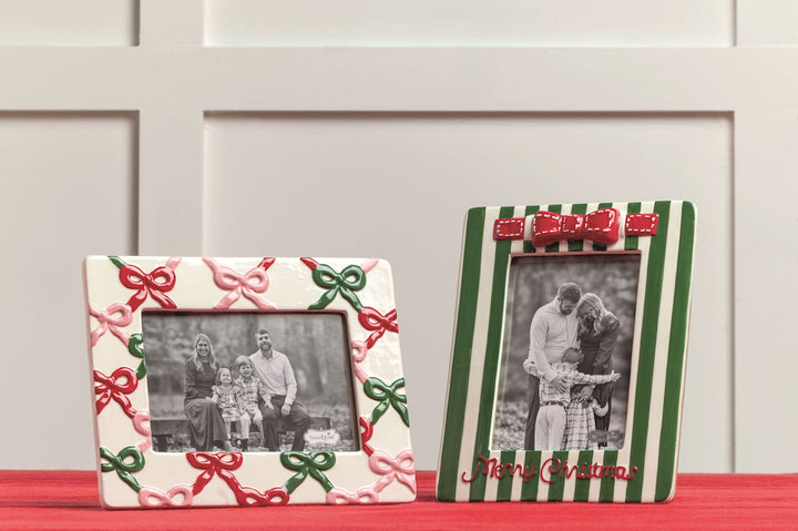 Mud Pie Christmas Bow Frame