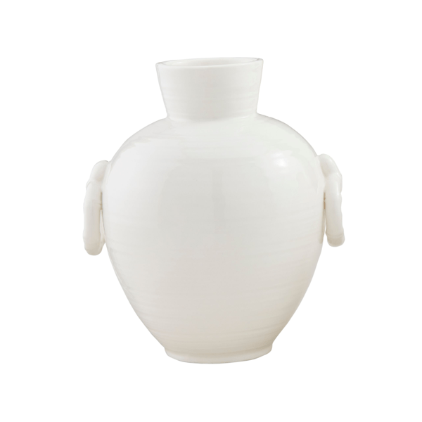 Mud Pie Bamboo Handle Vase