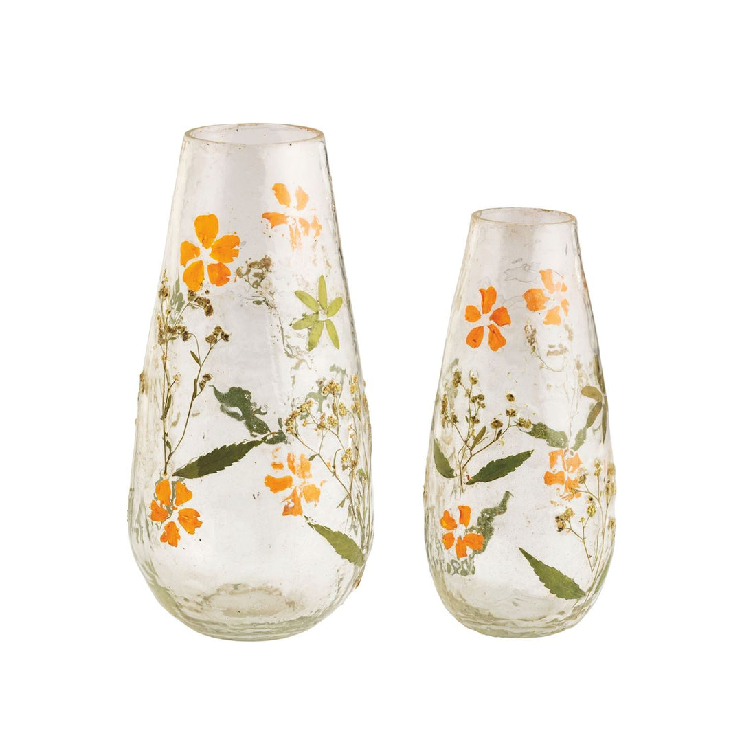 Mud Pie Fall Pressed Vase