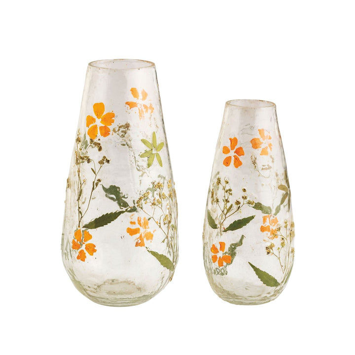 Mud Pie Fall Pressed Vase