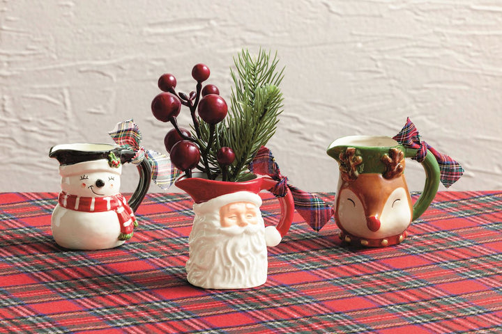 Mud Pie Christmas Icon Bud Vase