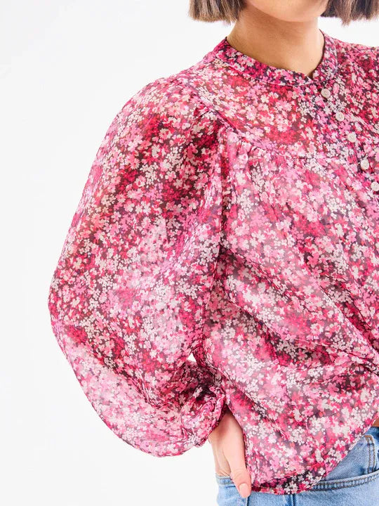 Mary Square Daydreaming - Pink Brianna Top