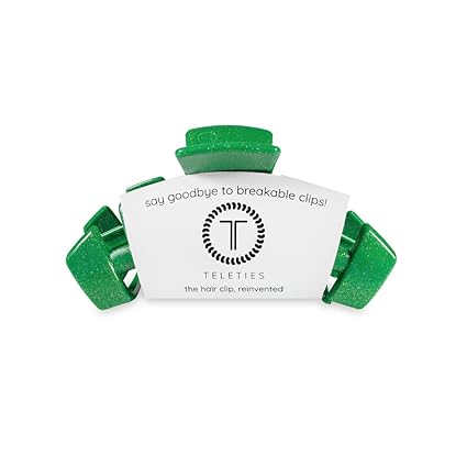 Teleties The Hair Clip - Shamrock Shimmers Large