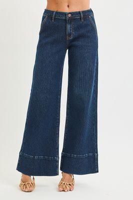 Risen Slouch Wide Leg Jeans