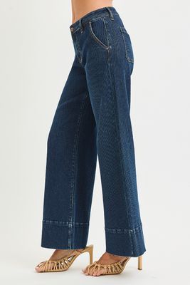 Risen Slouch Wide Leg Jeans
