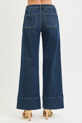 Risen Slouch Wide Leg Jeans