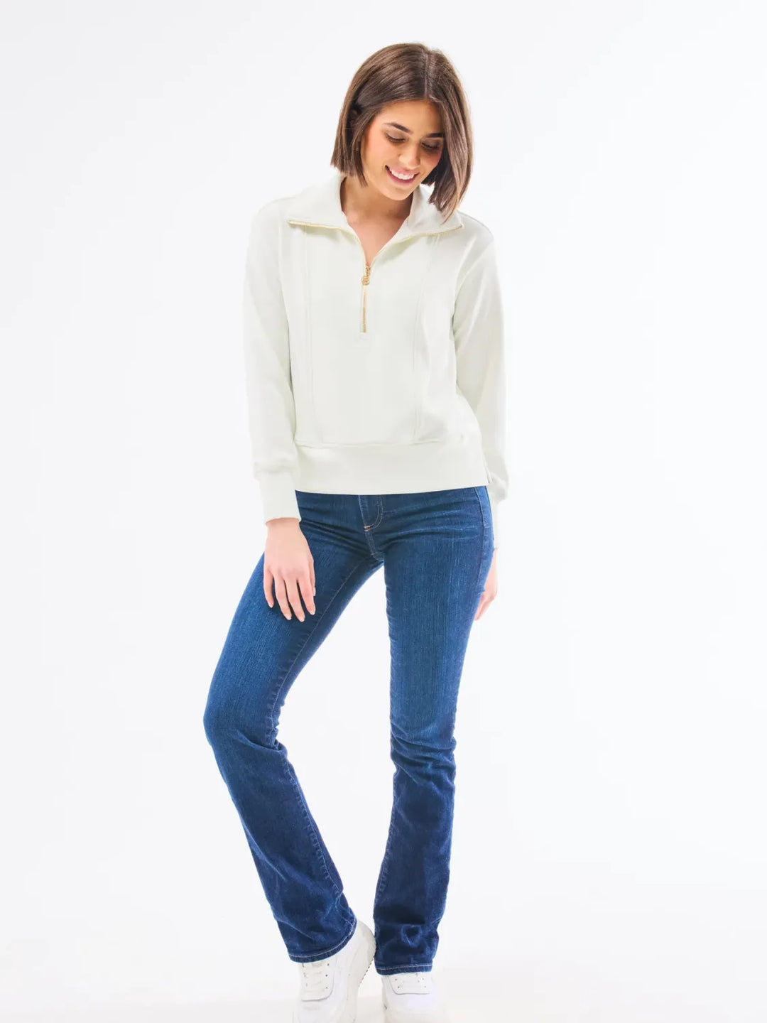 Mary Square Ivory Ophelia Top