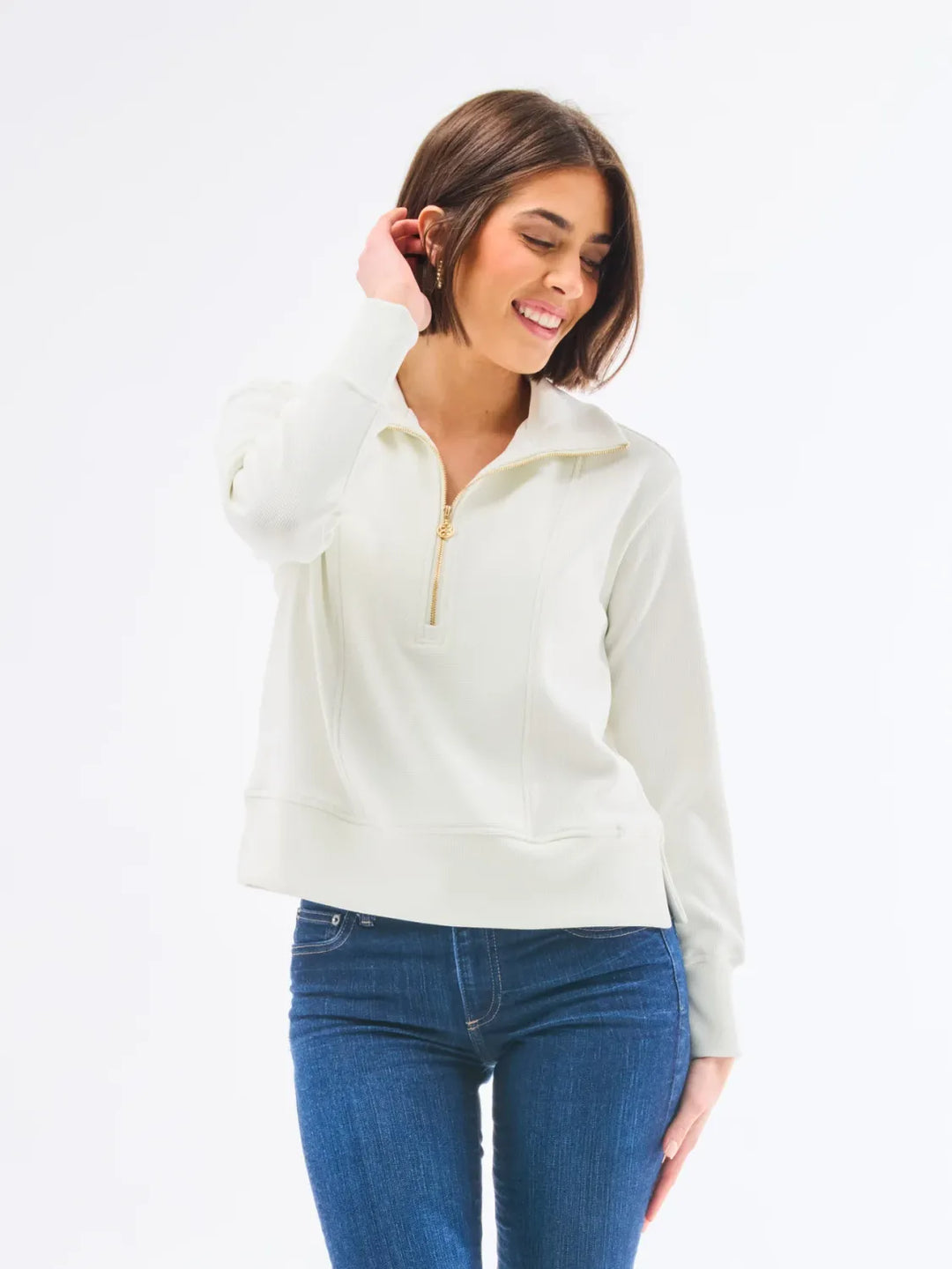 Mary Square Ivory Ophelia Top