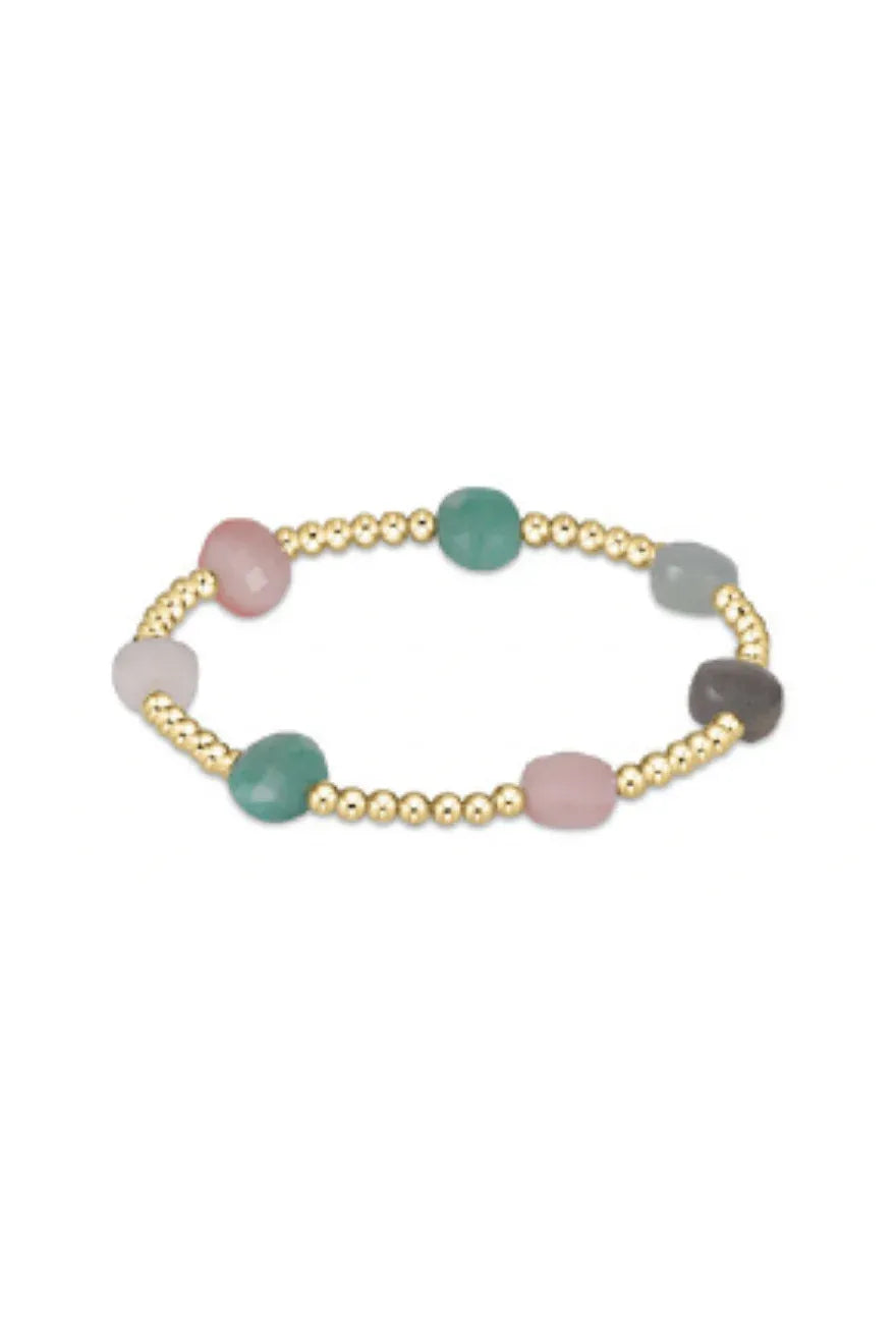 enewton Admire Gold 3mm Bead Bracelet Gemstone
