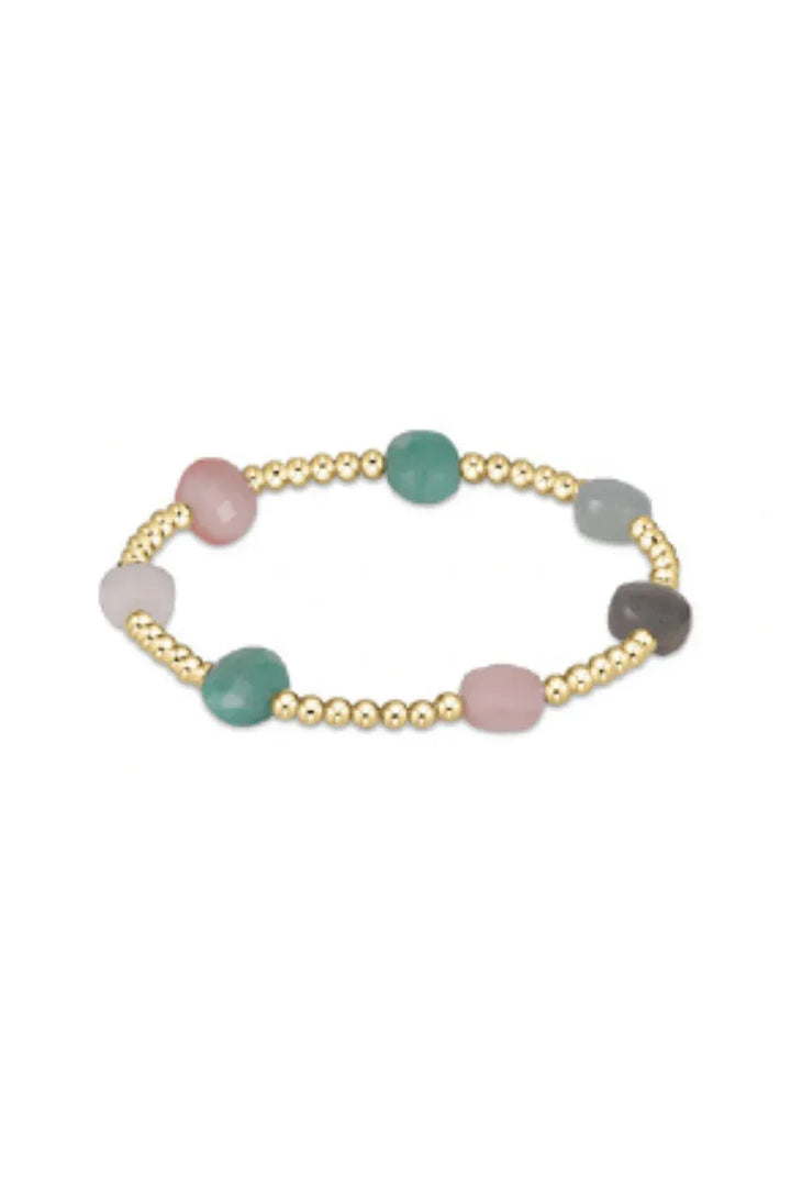 enewton Admire Gold 3mm Bead Bracelet Gemstone