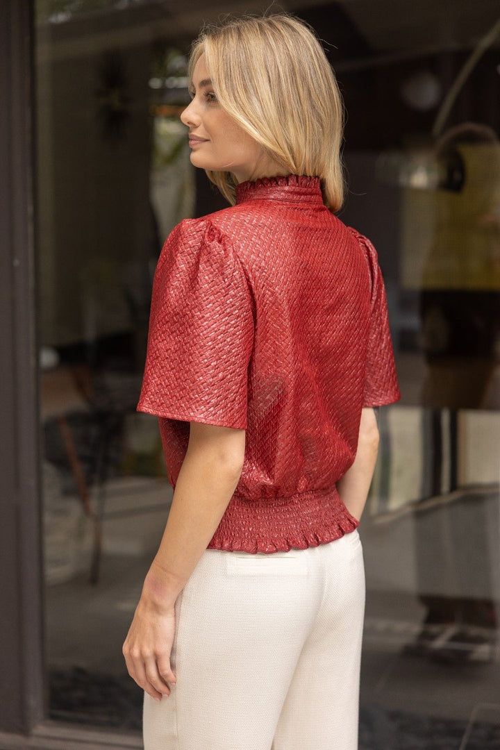 Love In Your Eyes Textured Top