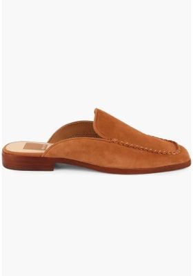 Dolce Vita Bradly Brown Suede Slip-on Mule