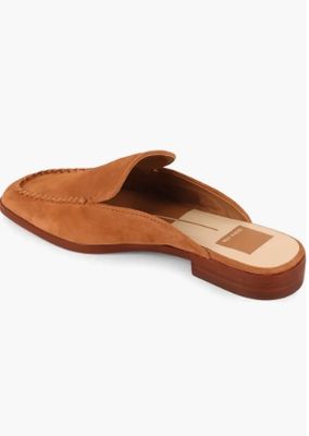 Dolce Vita Bradly Brown Suede Slip-on Mule