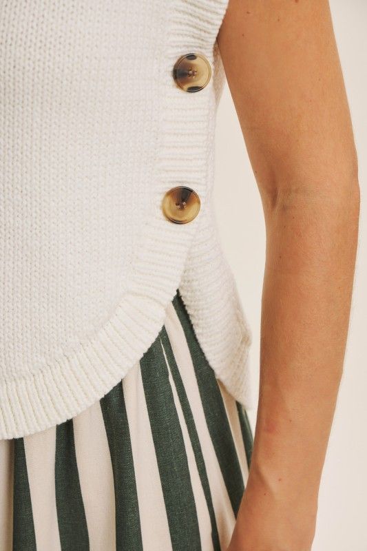 Sweets Sweater Vest Top