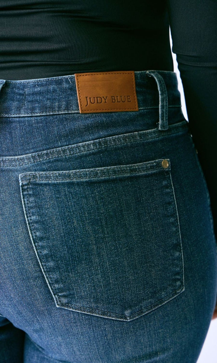 Judy Blue Good Call MR Petite Straight TC, CURVY