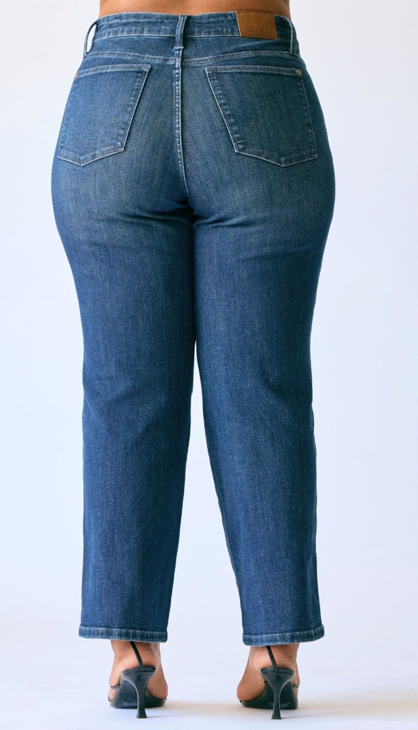 Judy Blue Good Call MR Petite Straight TC, CURVY