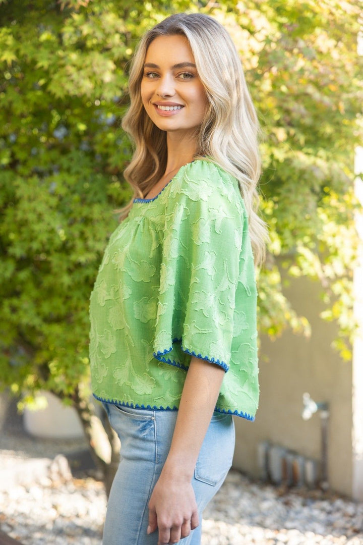 Always You Floral Bohemian Top