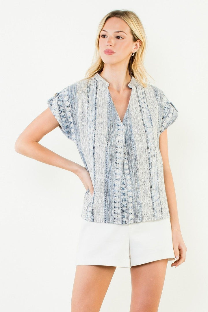 Wish List Tweed Top