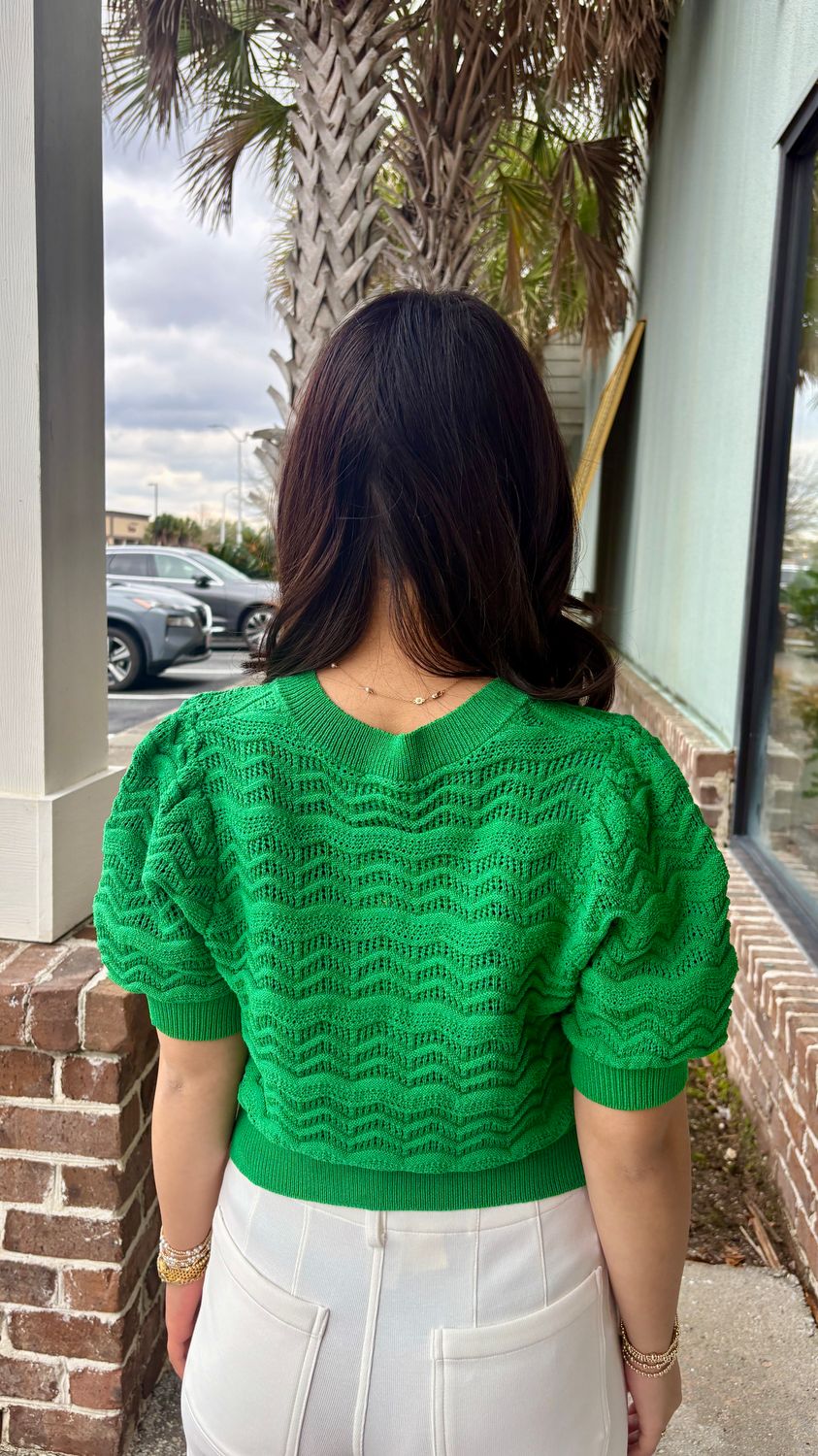 Streets Of Gold Knit Top