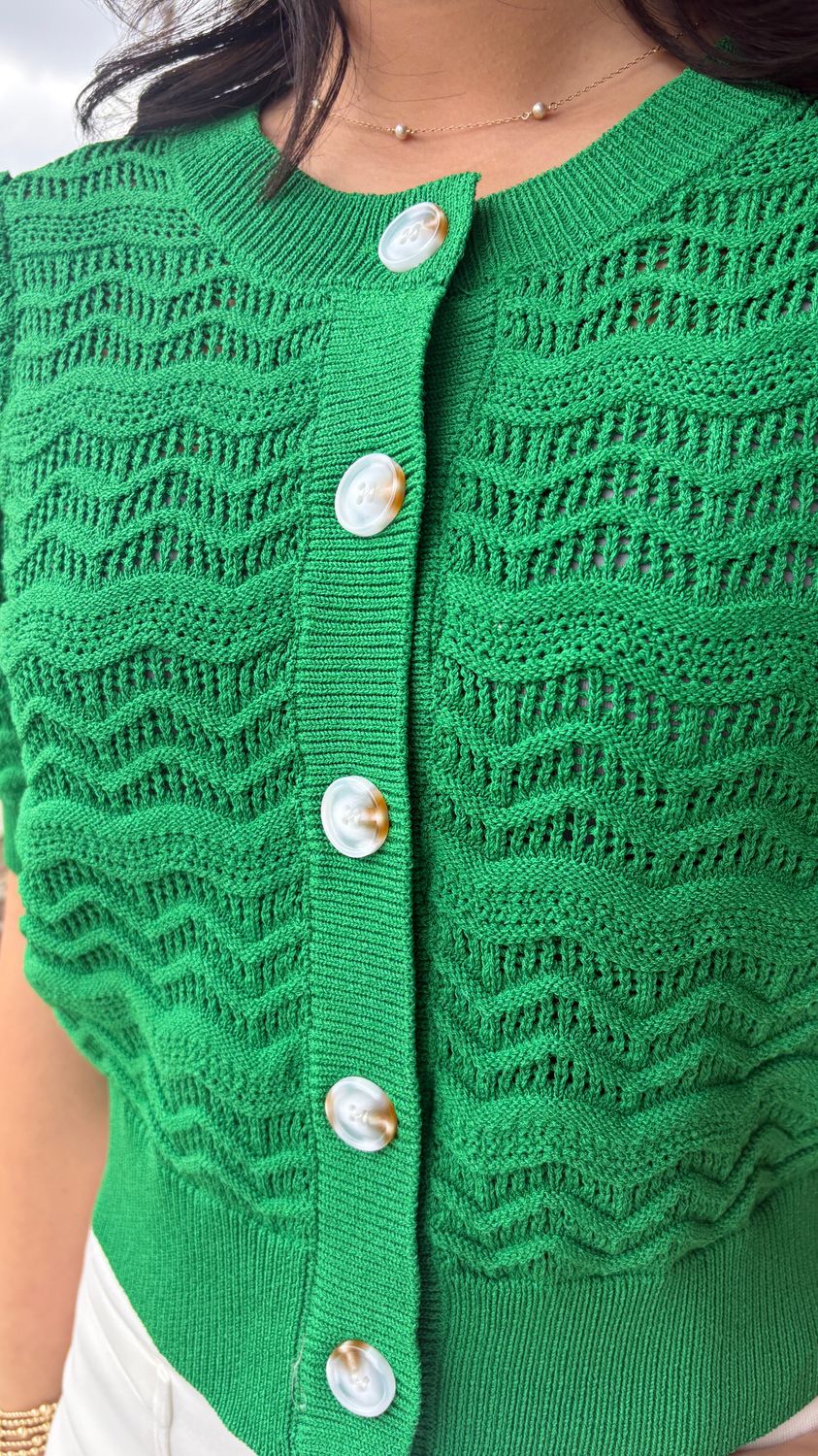 Streets Of Gold Knit Top