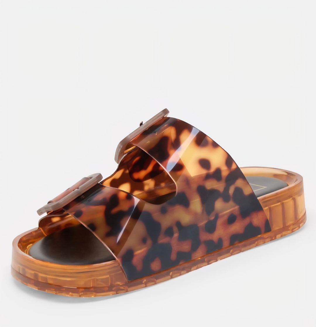Dolce Vita Julio Tortoise Vinyl Slide