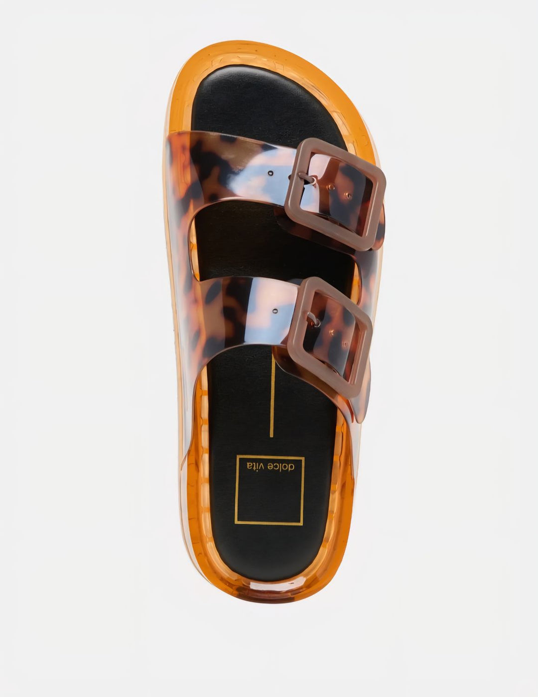 Dolce Vita Julio Tortoise Vinyl Slide
