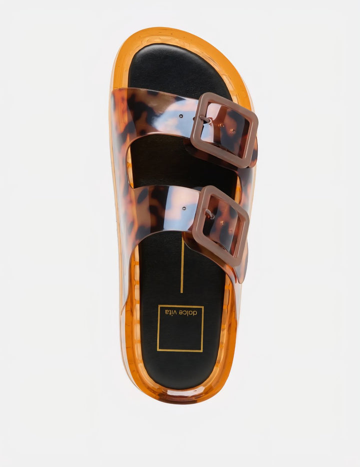 Dolce Vita Julio Tortoise Vinyl Slide