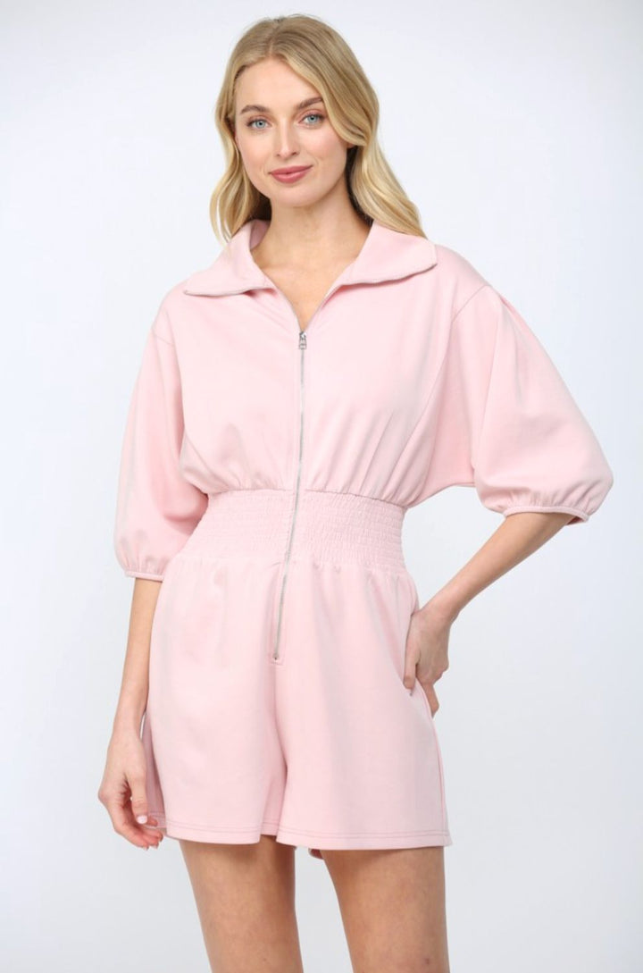 Pretty In Pink Romper