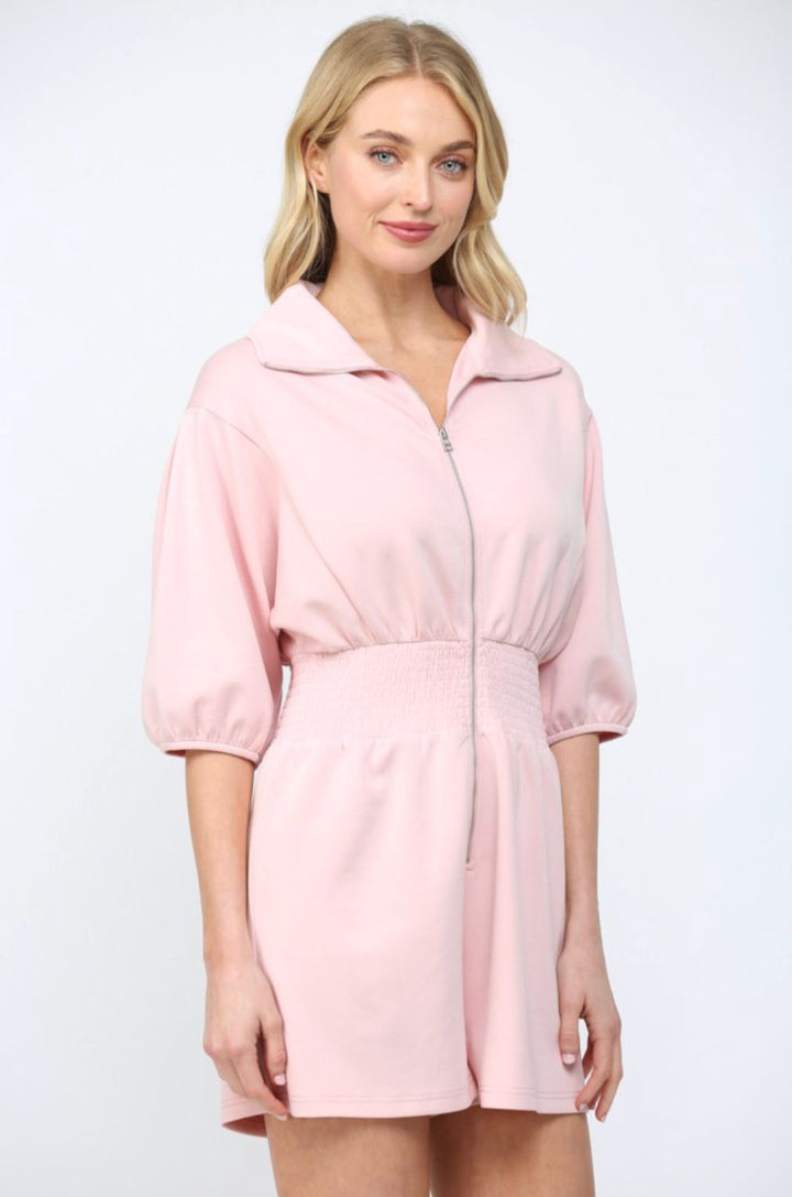 Pretty In Pink Romper